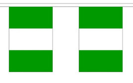 Nigeria String Flag Bunting