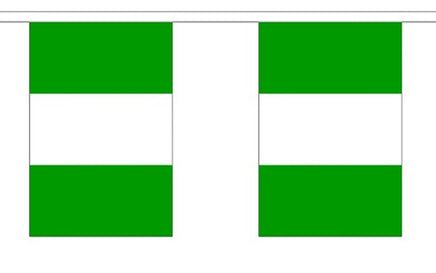 Nigeria String Flag Bunting