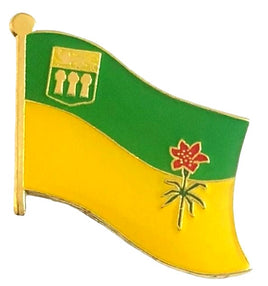 Saskatchewan Flag Lapel Pins - Single