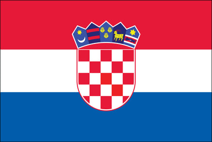 Croatia 2x3 Polyester Flag
