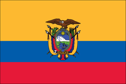 Ecuador 2x3 Polyester Flag