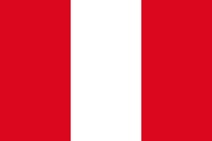 Peru 2x3' Polyester Flag