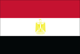 Egypt 3'x5' Nylon Flag