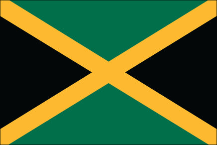 Jamaica 3'x5' Nylon Flag