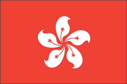 Hong Kong 3'x5' Nylon Flag