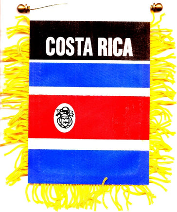 Costa Rica Mini Window Banner