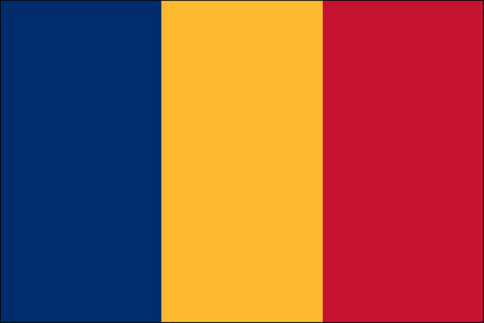 Chad 3'x5' Nylon Flag