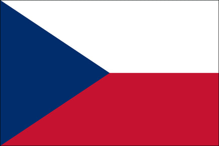 Czech Republic 3'x5' Nylon Flag