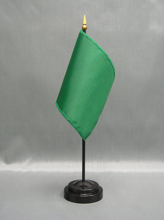 Green Miniature Nylon Flag