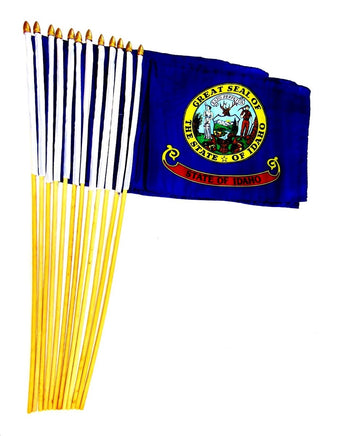 Idaho 12"x18" Stick Flag