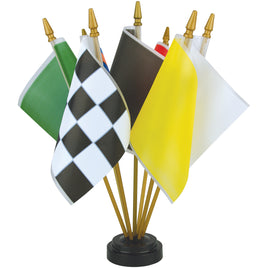 Miniature Racing Flag Set - Plastic