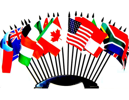 Miniature World Flag Assortment #9/Group of 20 (G-20)