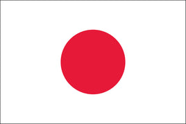 Japan 2x3 Polyester Flag