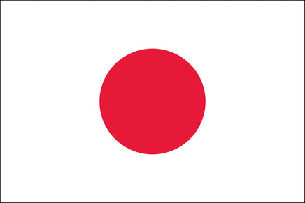 Japan 2x3 Polyester Flag