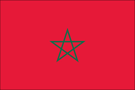 Morocco 2x3 Polyester Flag