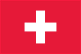 Switzerland 2x3 Polyester Flag