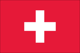 Switzerland 2x3 Polyester Flag