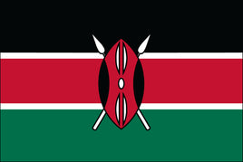 Kenya 3'x5' Nylon Flag