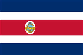 Costa Rica 3'x5' Nylon Flag