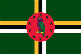 Dominica 3'x5' Nylon Flag