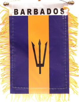 Barbados Mini Window Banner