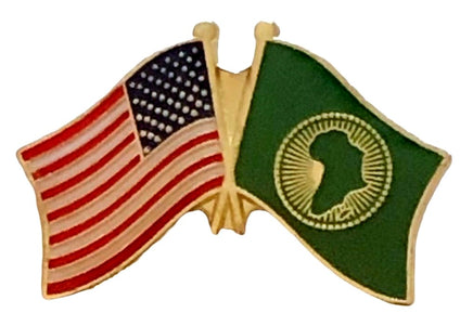 African Union Friendship Flag Lapel Pin