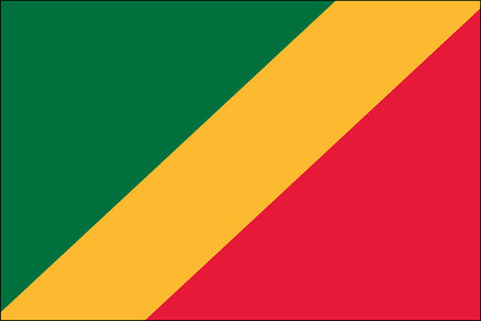 Congo Republic 3'x5' Nylon Flag