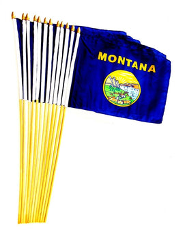 Montana 12"x18" Stick Flag