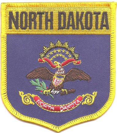 North Dakota State Flag Patch - Shield