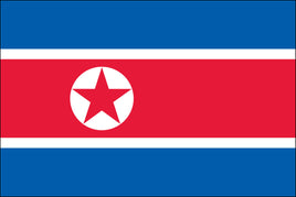 North Korean 3'x5' Nylon Flag
