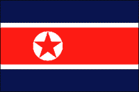 North Korean Polyester Flag