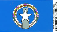 Northern Marianas Vinyl Flag Decal