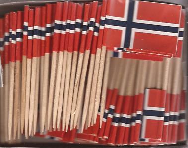 Norway Toothpick Flags