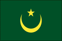 Old Mauritania Polyester Flag
