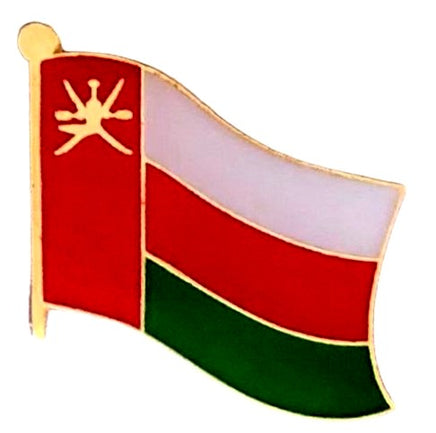 Oman Flag Lapel Pins - Single