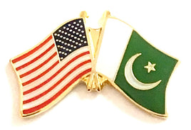 Pakistan Friendship Flag Lapel Pins