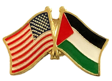 Palestine Friendship Flag Lapel Pins