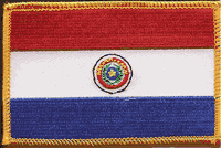 Paraguay Flag Patch