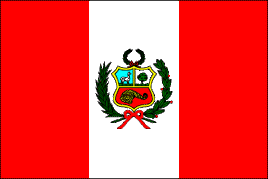 Peru Polyester Flag