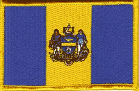 Philadelphia Pennsylvania Flag Patch