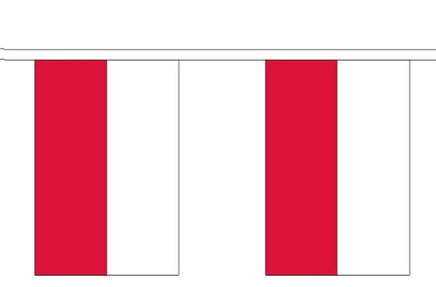 Poland String Flag Bunting