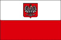 Poland (with Eagle) Polyester Flag