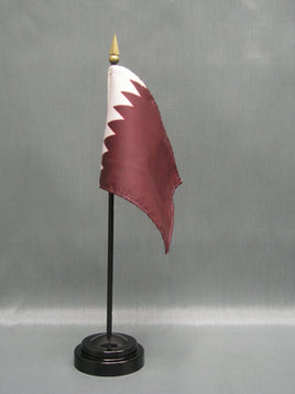Qatar Deluxe Miniature Flag