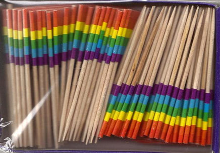 Rainbow LGBT Toothpick Flags