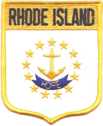 Rhode Island State Flag Patch - Shield
