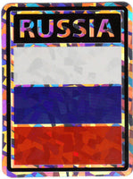 Russia Reflective Decal