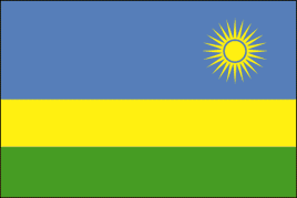 Rwanda Polyester Flag
