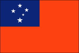 Samoa Polyester Flag