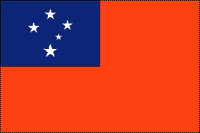 Samoa Polyester Flag