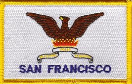 San Francisco California Flag Patch